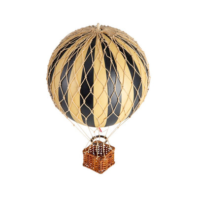 Luftballon Black, 18 cm. Travels Light, Authentic Models
