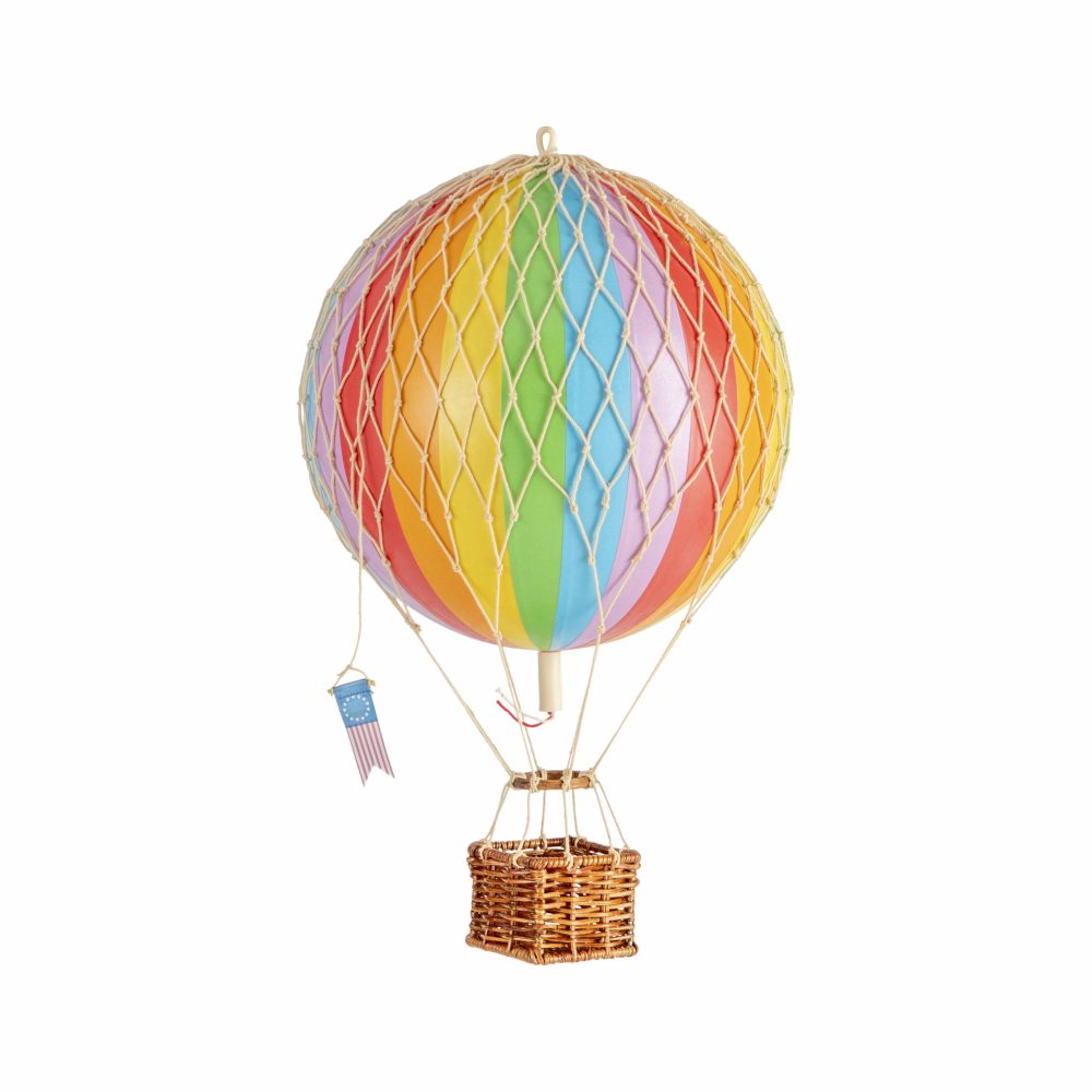 Luftballon Rainbow, 18 cm. Travels Light, Authentic Models