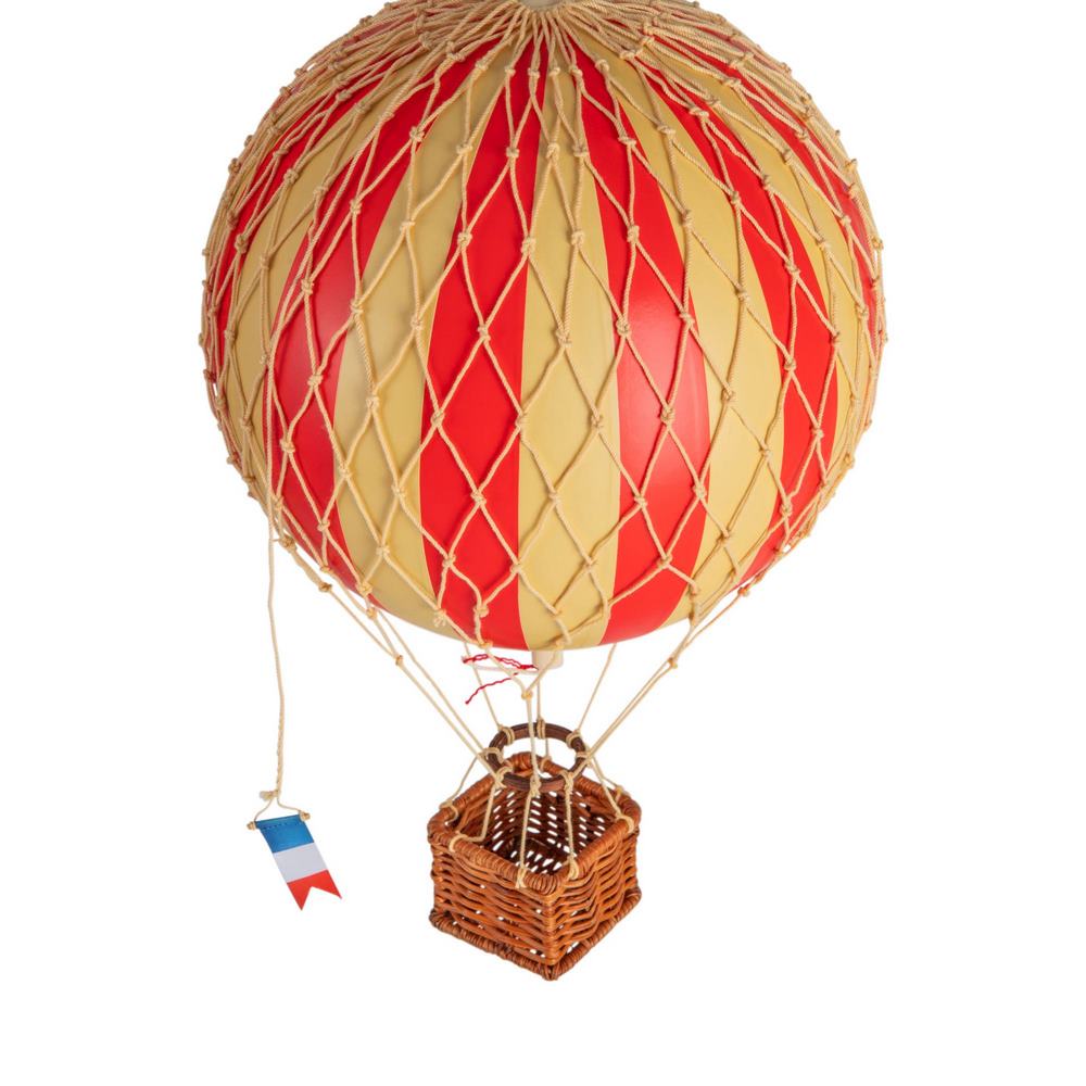 Luftballon True Red, 18 cm. Travels Light, Authentic Models - set  oppefra
