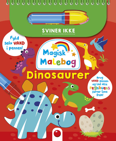 Dinosaurer, Magisk Malebog, Forlaget Bolden