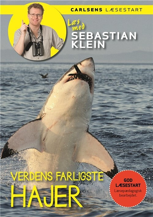 Læs med Sebastian Klein - Verdens farligste hajer, Carlsen Forlag