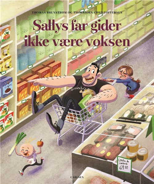 Sallys far gider ikke at være voksen, Carlsen Forlag