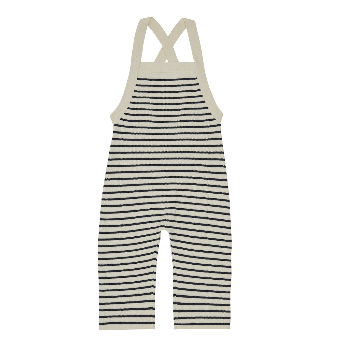 Baby Overalls, Ecru/Dark Navy, FUB