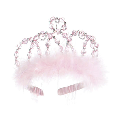 Prinsesse Tiara, Pink/sølv, Great Pretenders - set forfra 