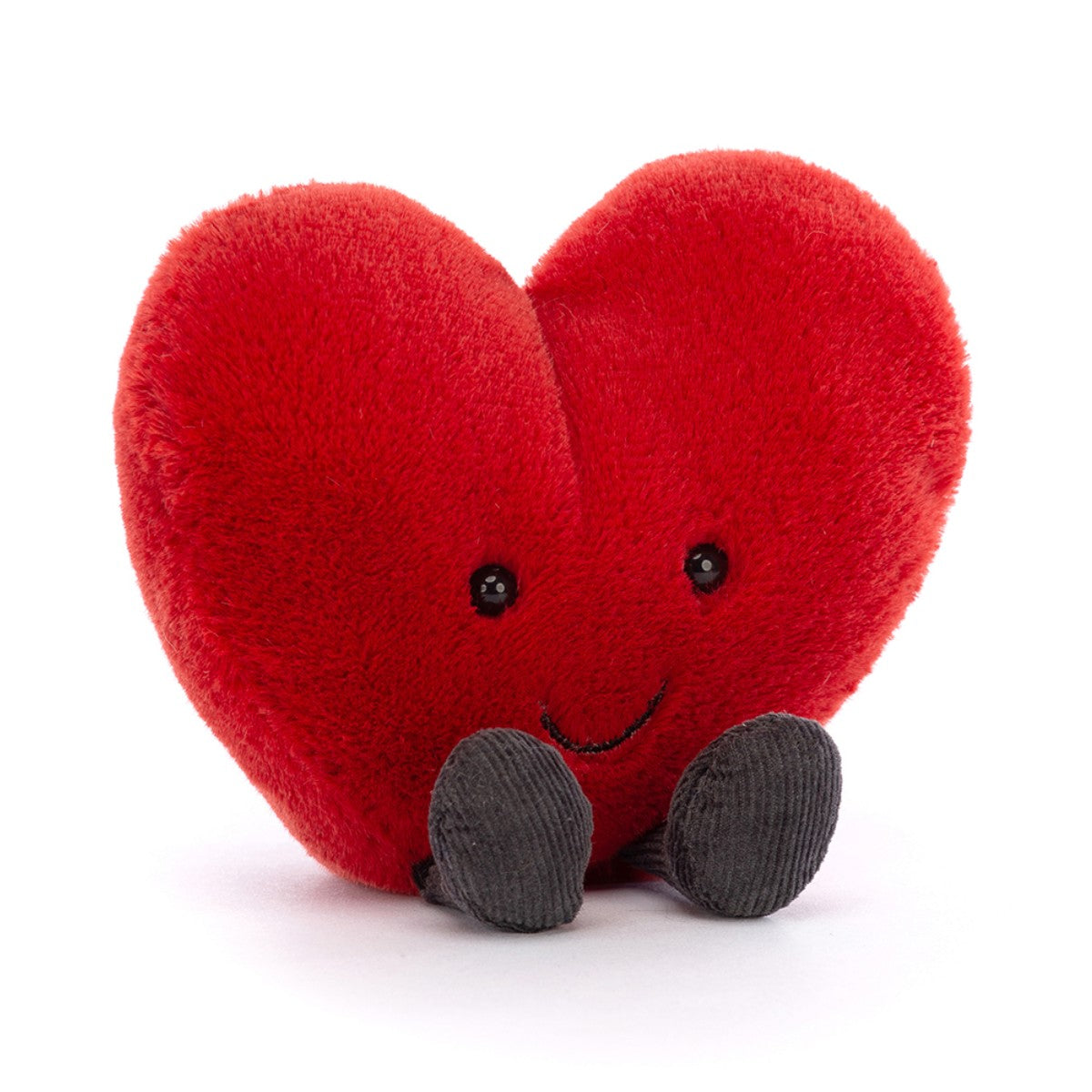 Amuseable Hjerte, Rødt, 11 cm, Jellycat