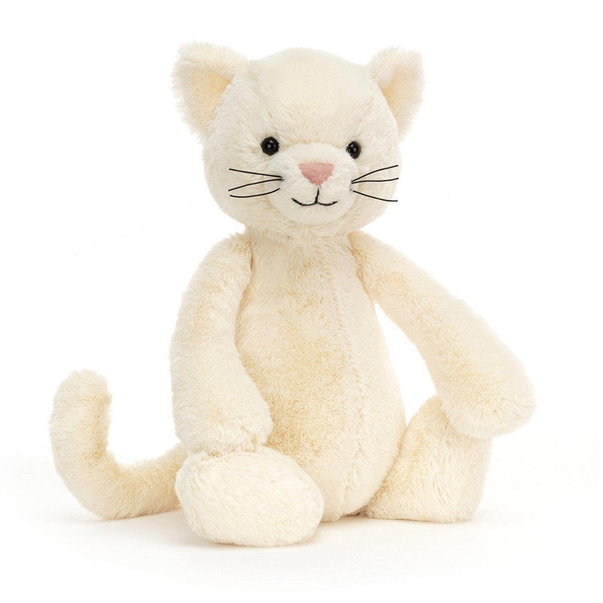 Bashful Kat, Hvid, 31 cm, Jellycat