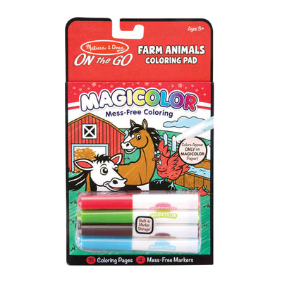 Bondegårdsdyr, Magicolour, On the Go, Melissa & Doug