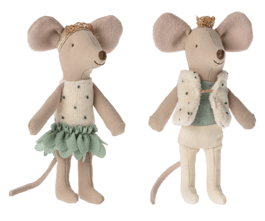 Royal tvillinge mus, Lillesøster og -bror i æske, Maileg