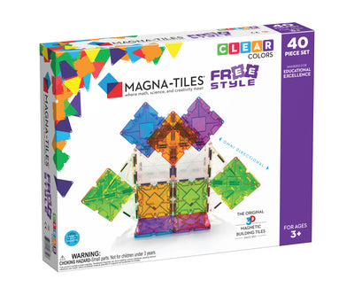 Magna-Tiles Freestyle 40 stk magnetisk konstruktion