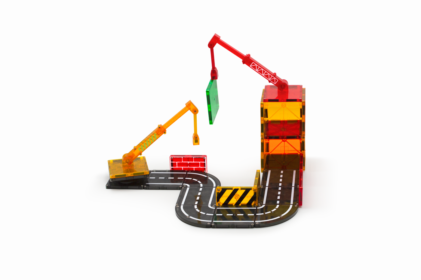 Magna-Tiles Builder, 32 stk. magnetisk byggelegetøj