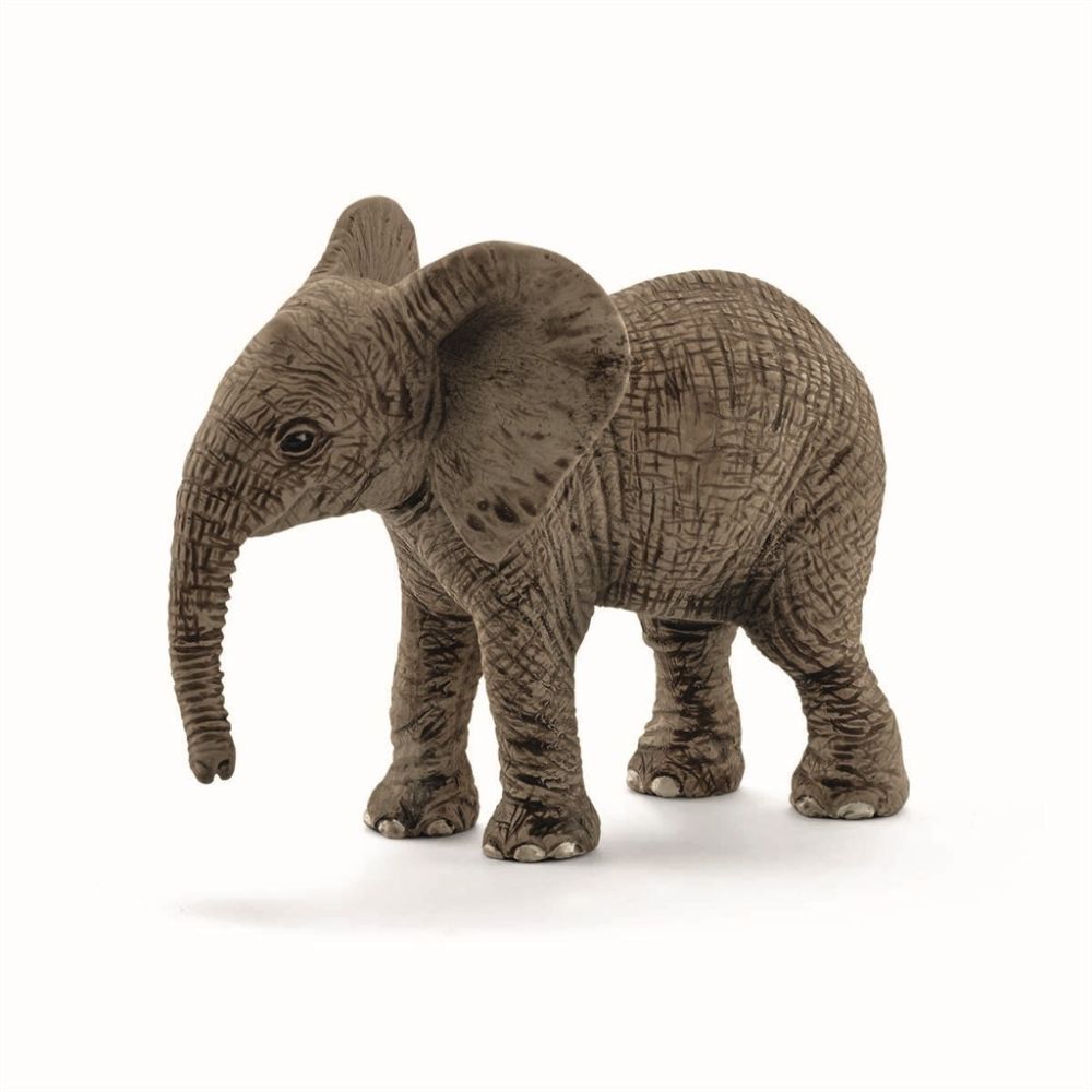 Afrikansk Elefantkalv, Schleich - se fra siden