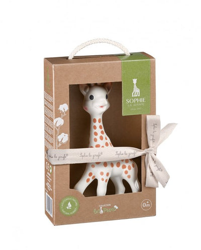 Sophie la Girafe Bidedyr i brun gaveæske