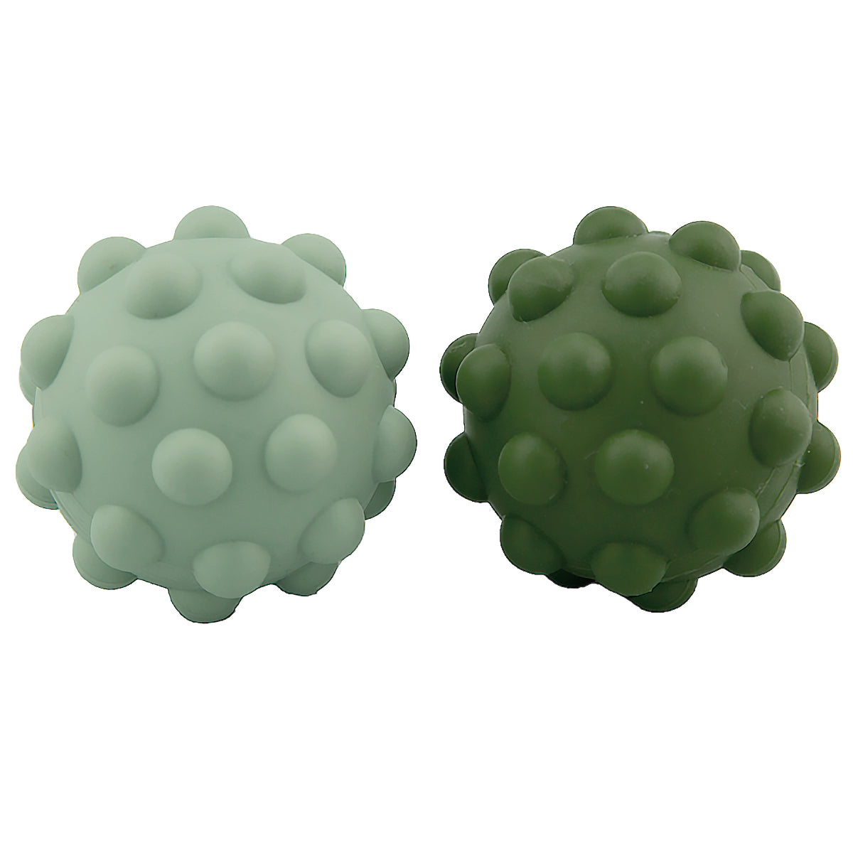 Fidget Sansebolde, 2-pak, Green, Tiny Tot - set forfra