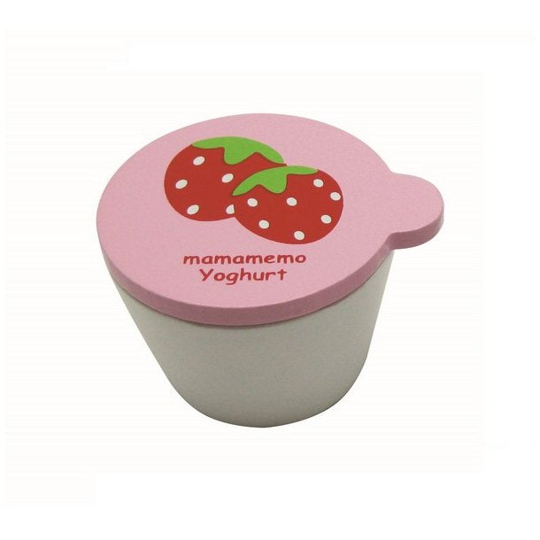 Lille Jordbær Yogurt i Træ, MaMaMeMo
