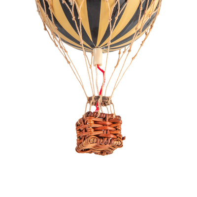 Luftballon Black, 8,5 cm. Floating The Skies, Authentic Models
