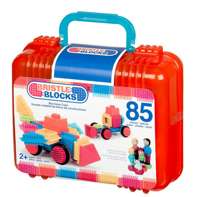 Bristle Blocks, 85 Stk. i Kuffert 