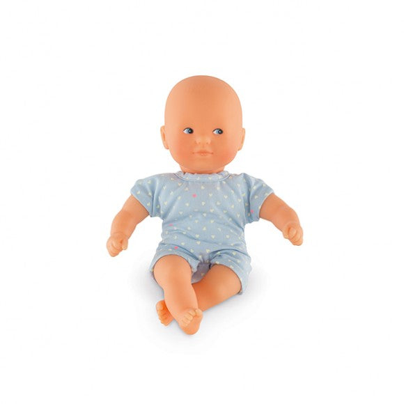 Mini Babydukke Calin Blå på 20 cm. fra Corolle