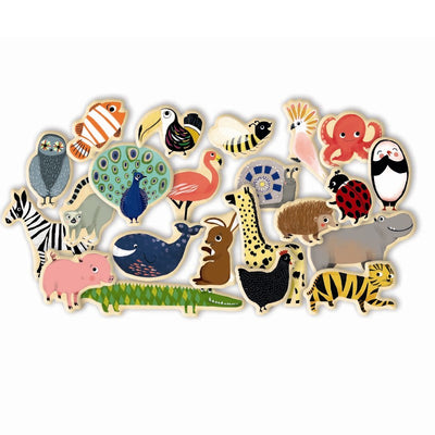 Magneter Vilde Dyr, Djeco