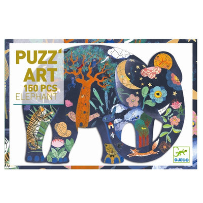 Puzz´Art Puslespil, Elefant fra Djeco