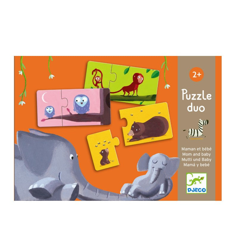 Puzzle duo mor og barn