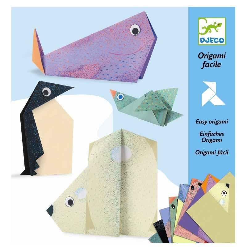 Origami Polar Dyr fra Djeco