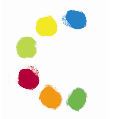 Fingermaling fra Djeco 6 flotte farver