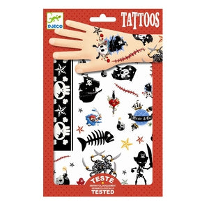 Tattoos, Pirater fra Djeco