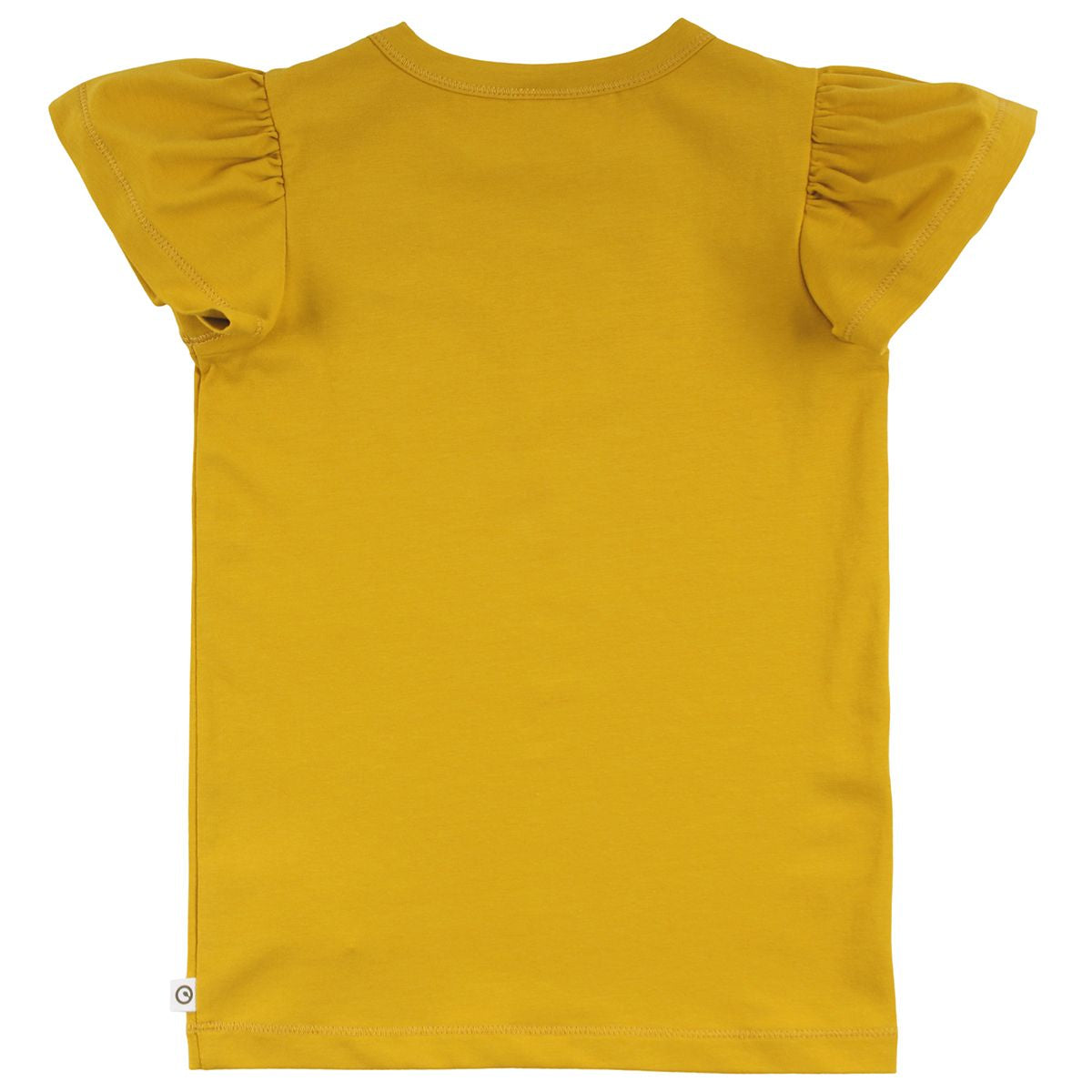 Butterfly Sleeve T-shirt, Mustard, Cozy Me, Müsli by Green Cotton 