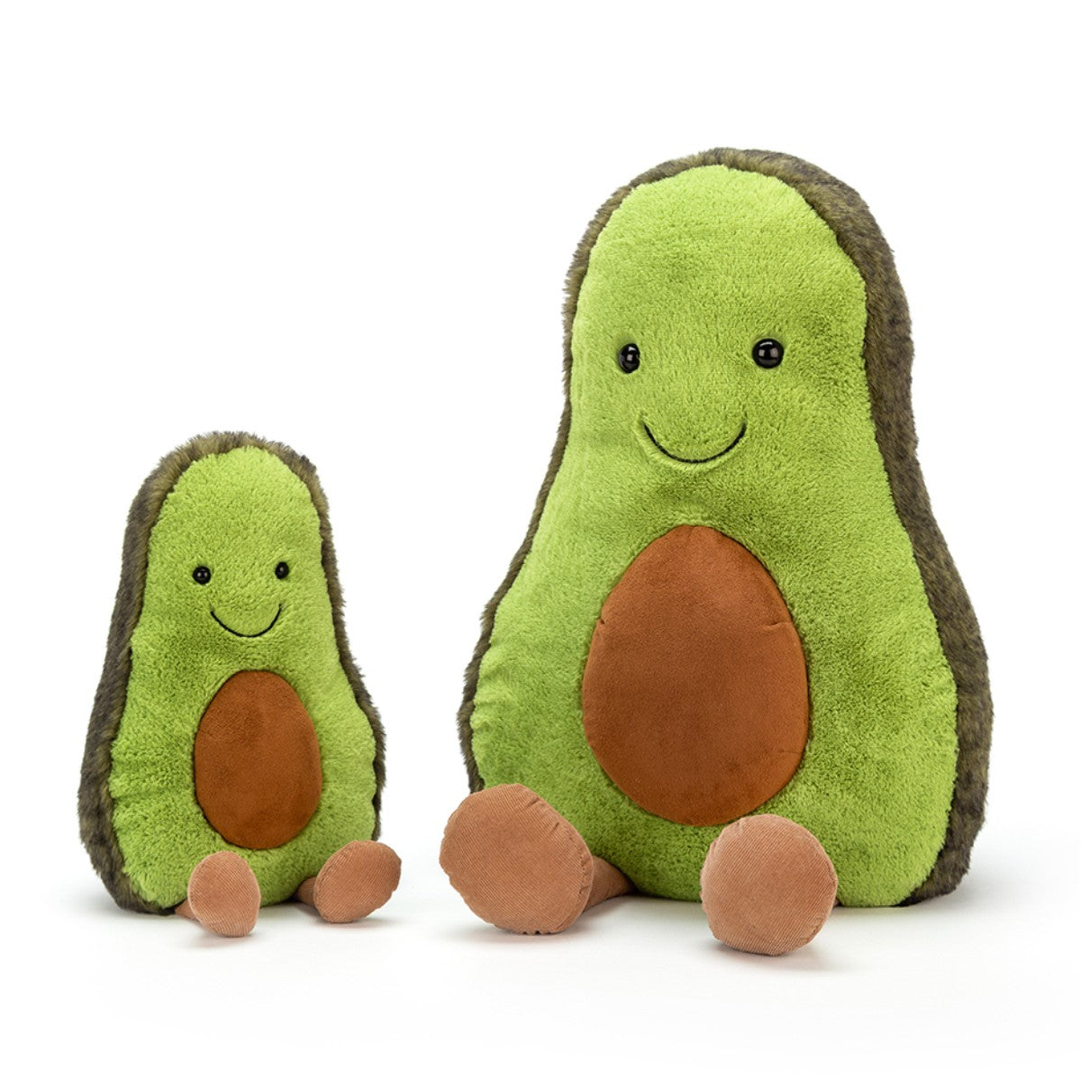 Sød avocadofamilie fra Jellycat