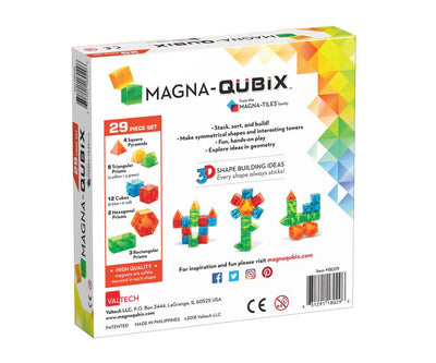 Magna-Qubix, 29 stk. Transparent